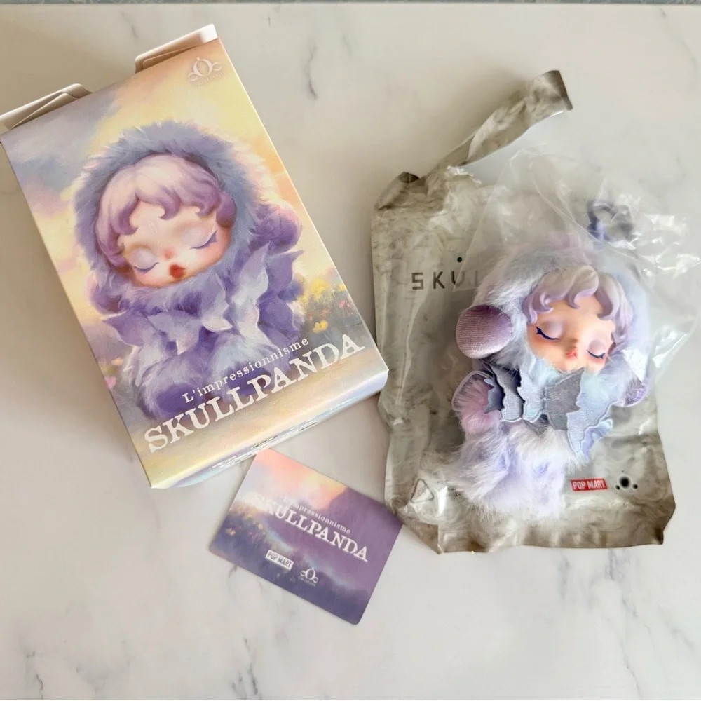 SKULLPANDA Plush Pastel Kids Bag Charm - Picture 2 of 3